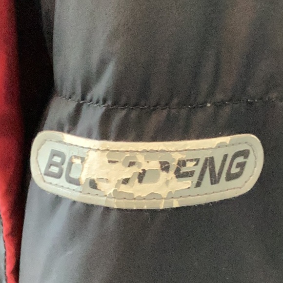 Men’s Bosideng puffer jacket, black and red, Size 180/96A (Large) - Picture 10 of 10